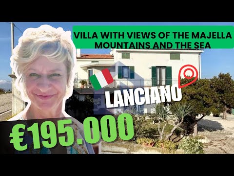 ✨ Panoramic Villa with Sea & Mountain Views | Lanciano, Italy ✨