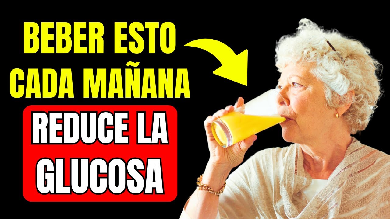 5 MEJORES BEBIDAS MATINALES para BAJAR LA GLUCOSA