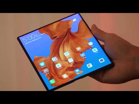 Huawei Mate X | Beautiful Folding 5G with New Leica Triple Camera Video