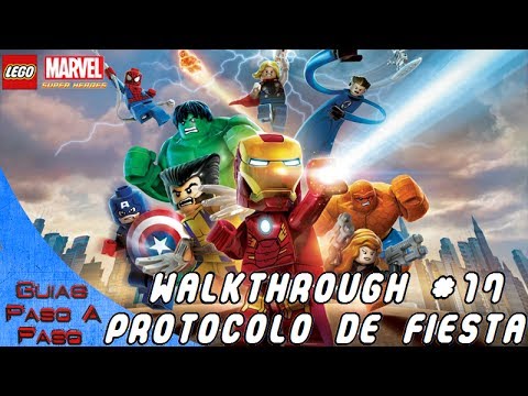Walkthrough Lego Marvel Super Heroes | Parte 17: Protocolo de fiesta