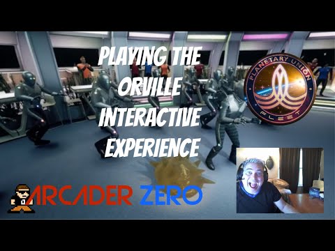 ArcaderZero of the Planetary Union Fleet plays the Orville Interactive Experience