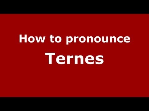 How to Pronounce Ternes - PronounceNames.com