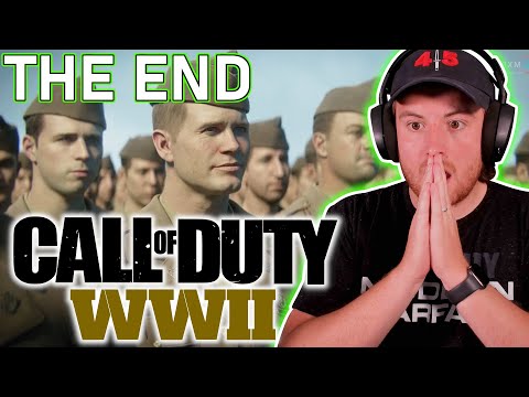 Royal Marine Plays THE END Of Call Of Duty WW2 For The First Time!