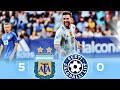 Legendary 5 Goals Lionel Messi Argentina vs Estonia