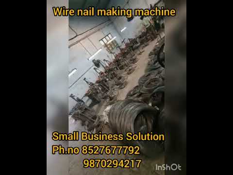 Wire Nail Making Machine SBS-NM-3