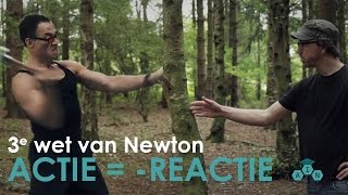 3e wet van Newton: Actie is -reactie