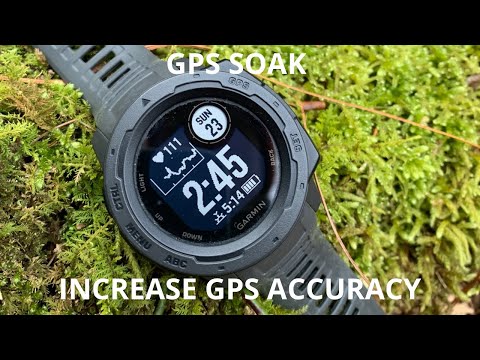 Garmin Instinct Review. Hidden, quick, and easy method to INCREASE GPS ACCURACY with the GPS SOAK!