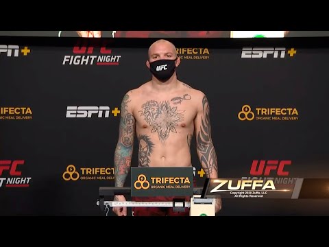 Единоборства UFC Вегас 15: Церемония взвешивания