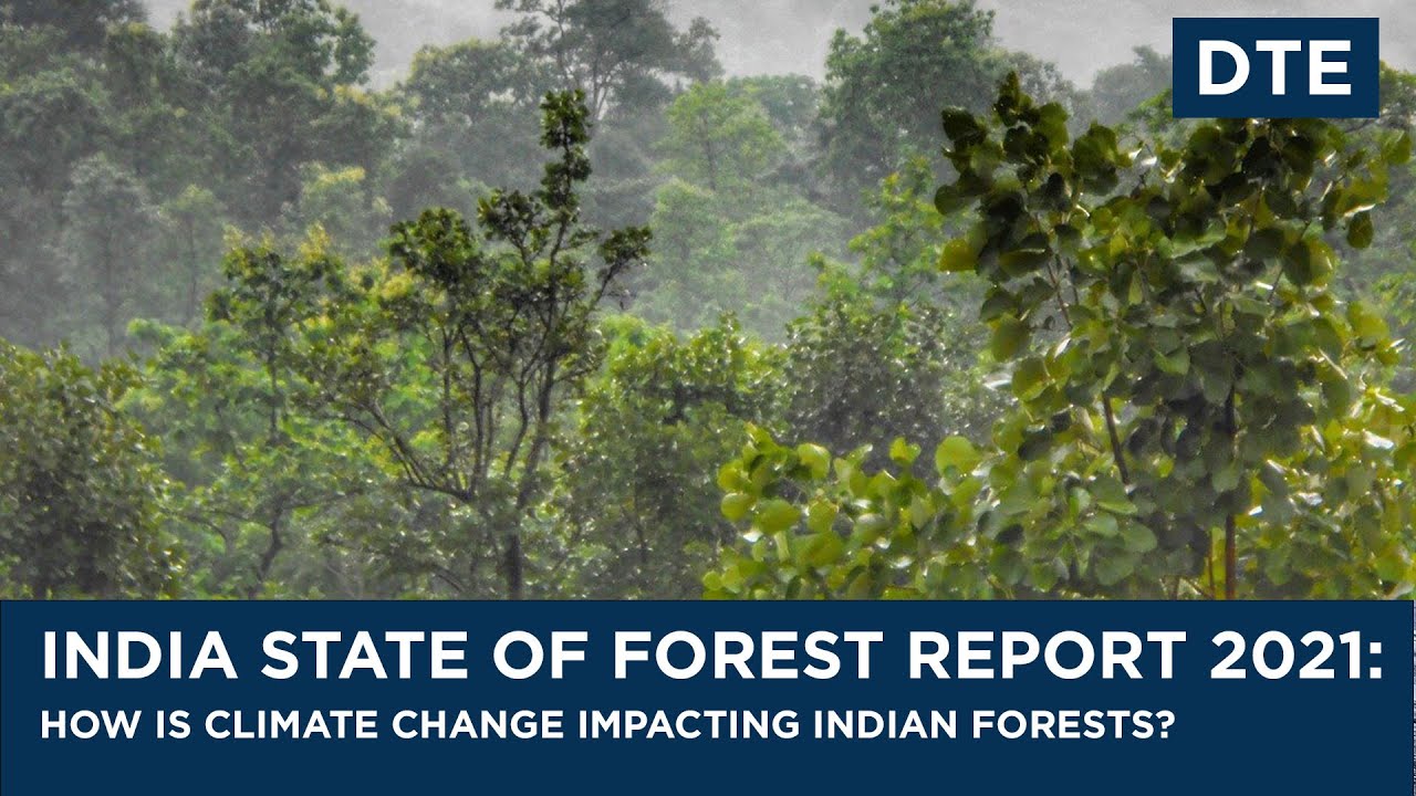Video tutorial explaining total forest and tree cover in India ISFR 2021 report