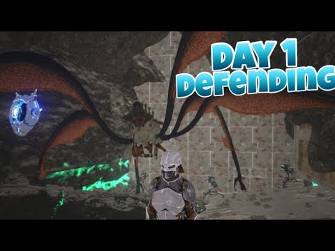 Lions Den Ark Day 1 Claiming A Lunar Cave And Defending It