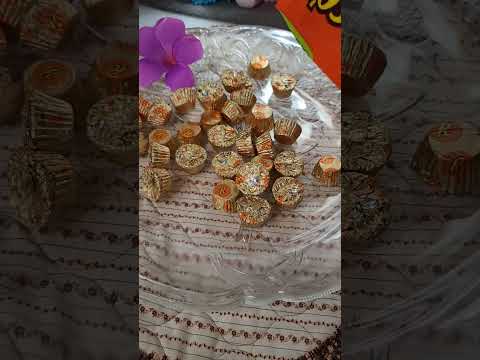 Refilling my Platter with Reese's Miniature Cups #short #shorts #asmr #shortvideo #viral #miniature