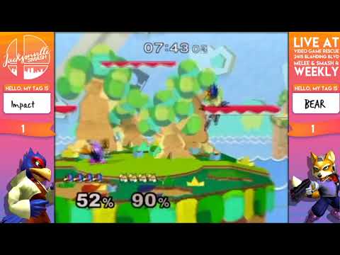 Jax Smash Weekly 1/4 - Impact(Falco) vs. Bear(Fox) Losers Quarters