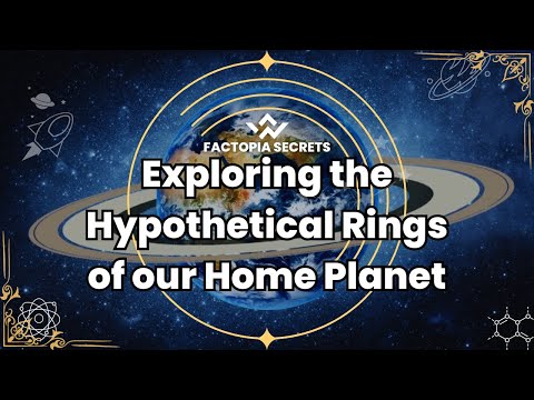 Earth's Celestial Adornment: Exploring the Hypothetical Rings of our Home Planet @FactopiaSecrets