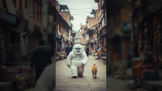 yeti in kathmandu #youtubekids #yeti #viralvideo #shorts #DreamScreenAI
