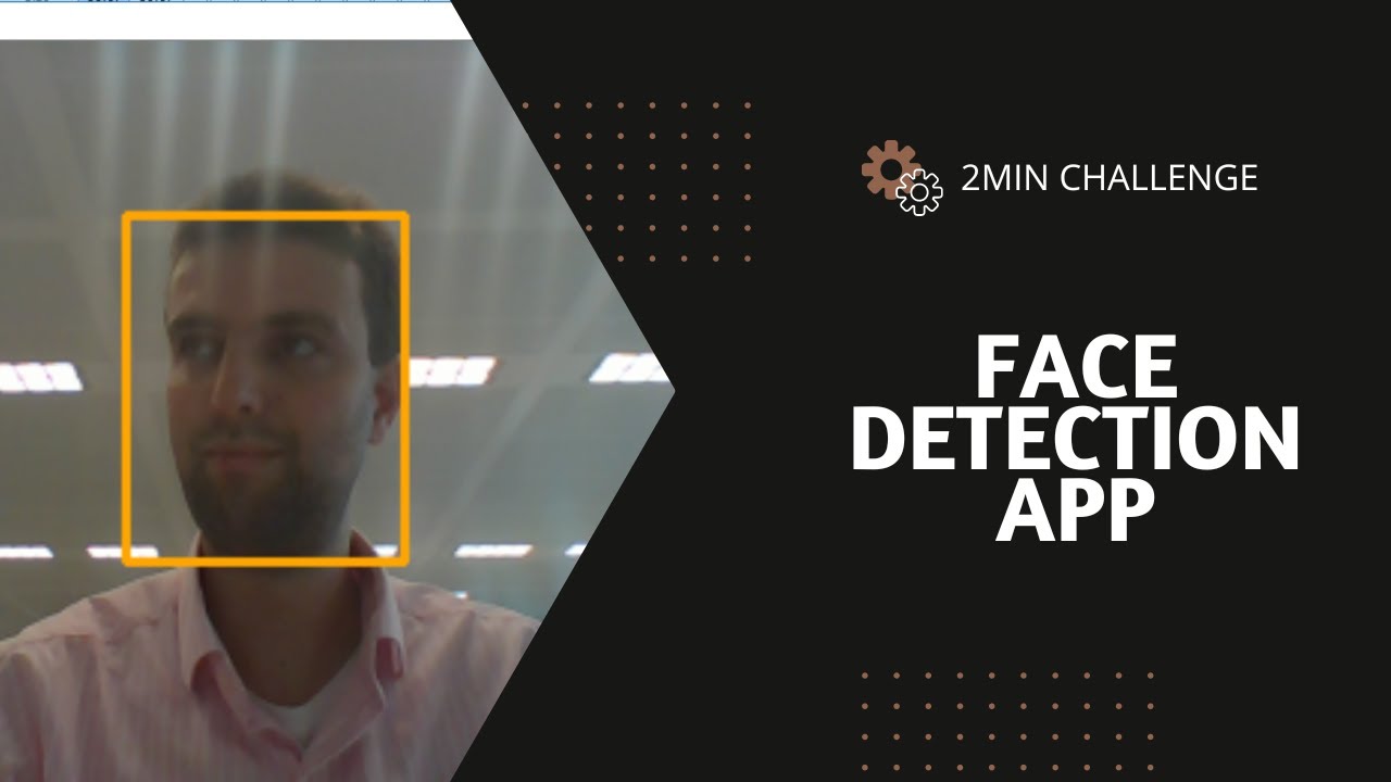 2min challenge- Simple Face Detection App Using Python