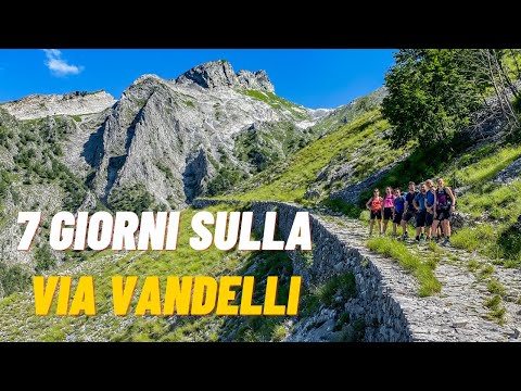 VIA VANDELLI in 7 days, on foot from Modena to Massa