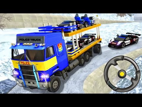 OffRoad Police Transporter Truck Games - Drive Police Car | Android Gameplay
