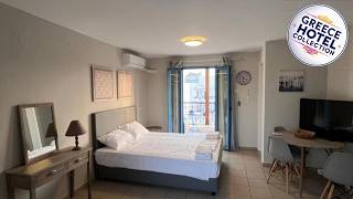 Hersonissos centre small apartment | Crete Island, Greece | Hotel Review 🏩