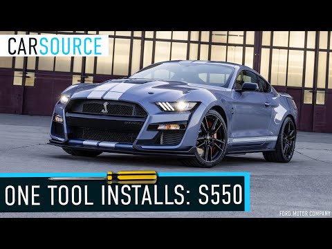 S550 Mustang installs we promise YOU can do!!!! #easy