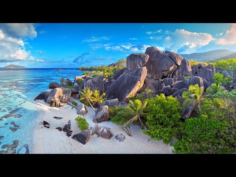 SEYCHELLES, La Digue: Amazing Planet (4K) 2022