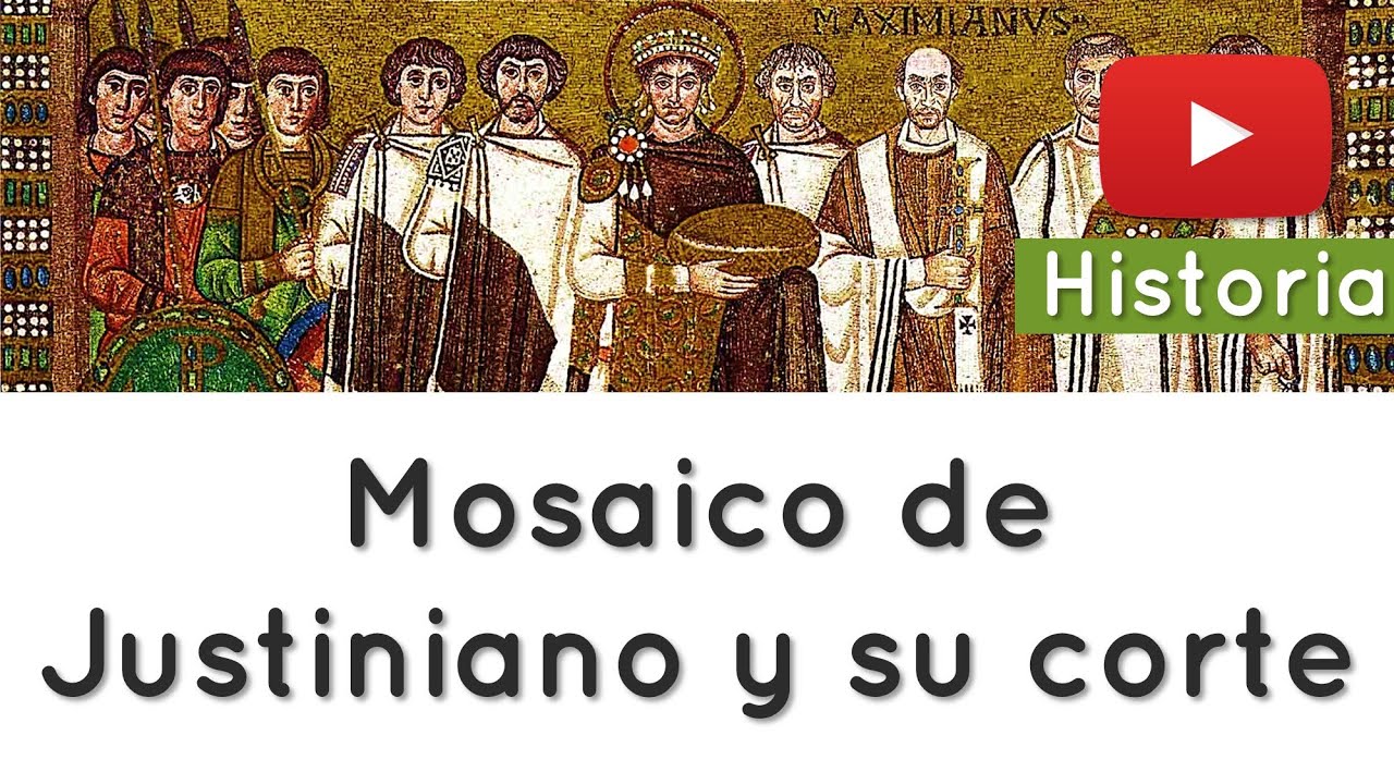 ⭐El Mosaico de Justiniano y su corte Bizantina 📘 aulamedia