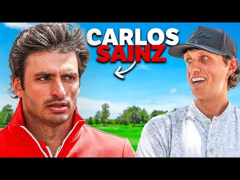 Golfing with F1 Driver Carlos Sainz!