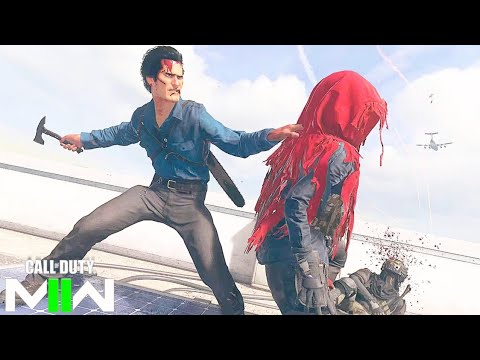 New Evil Dead Ash Williams With Finishers - COD MW2 finisher