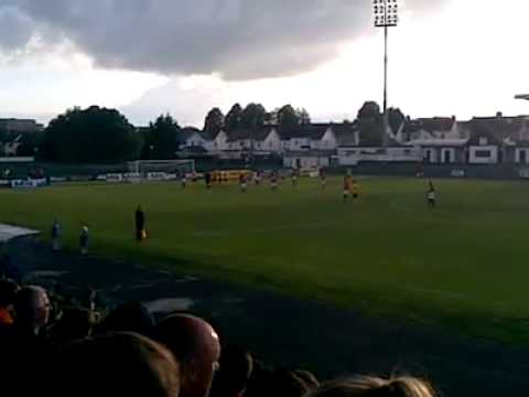 NI Milk Cup 2013 - Manchester United vs Co. Antrim - Ruairi Croskery free kick