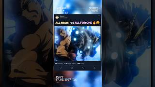 Download lagu ALL MIGHT vs ALL FOR ONE 🔥🤩 | #myheroacademia #edit #amv #mha #anime mp3