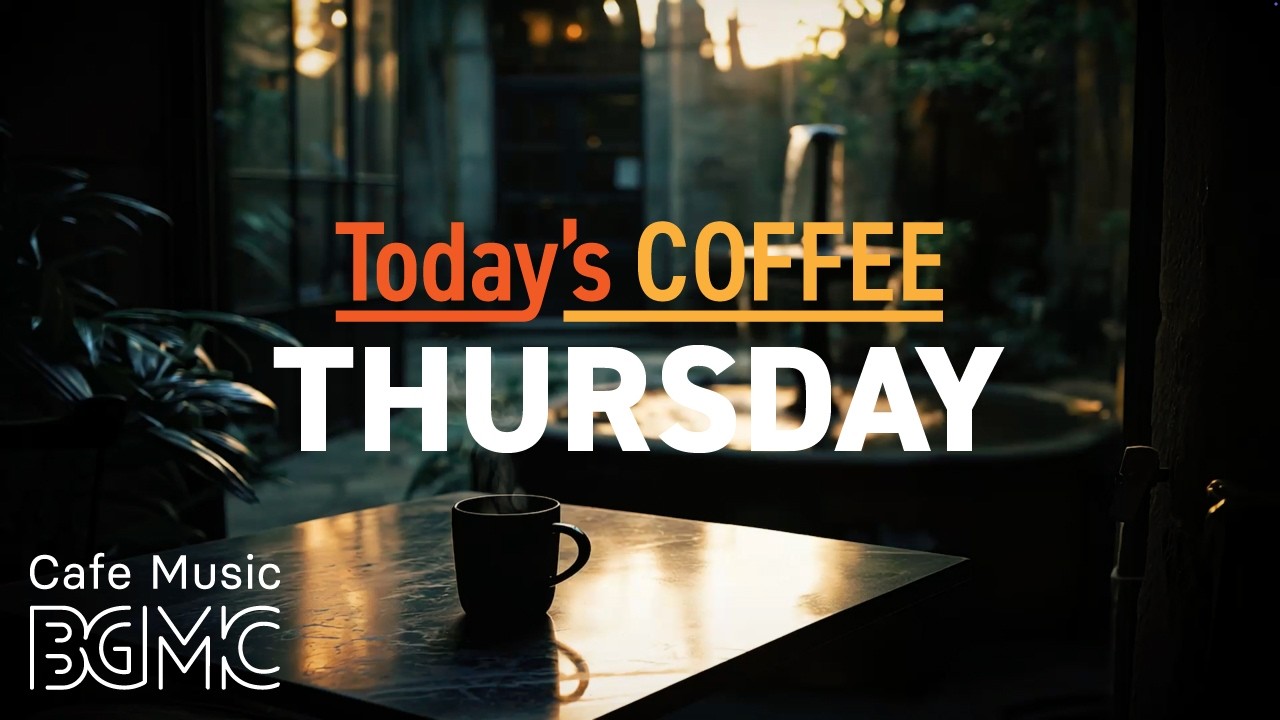 Quiet Summer Cafe Jazz - Soft Coffee Music & Smooth Bossa Nova for Thursday Deep Work