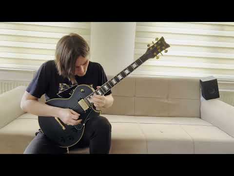 SCHECTER DIAMOND SERIES SOLO II [SYNTHWAVE GUITAR SOLO]