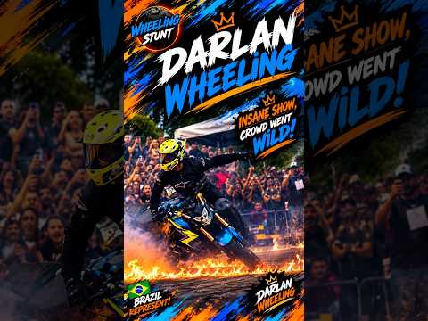 DARLAN WHEELING – INSANE SHOW, CROWD WENT WILD! 🔥🏍️