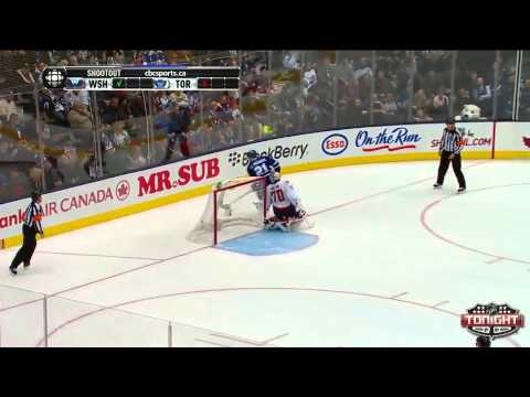 Capitals @ Maple Leafs 1st Shootout goal JVR
