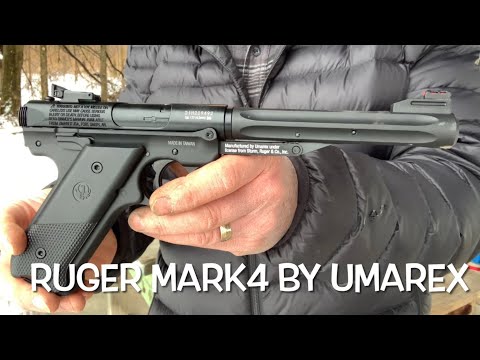 Ruger Mark 4 by Umarex .177 break barrel pellet pistol