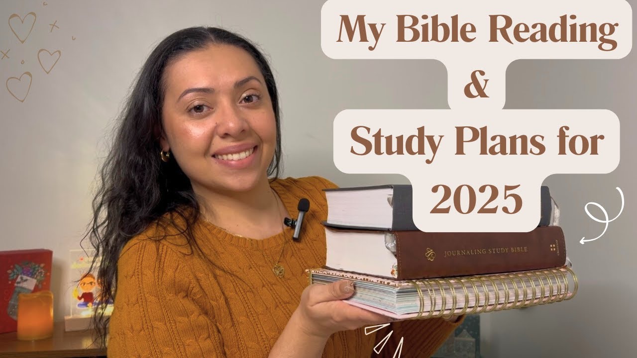 My Bible Reading and Study Plans for 2025 📚 #2025 #biblereading #studyplan