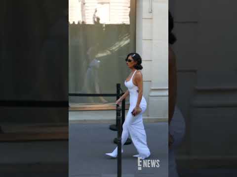 Kim Kardashian At The Balenciaga Haute Couture Show