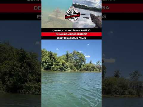 CONHEÇA O CEMITÉRIO SUBMERSO DE SÃO DOMINGOS - GO 😳 #shorts #youtubeshorts