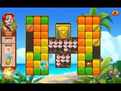 Lost Island Blast Adventure Level 877 NO BOOSTERS - A S GAMING