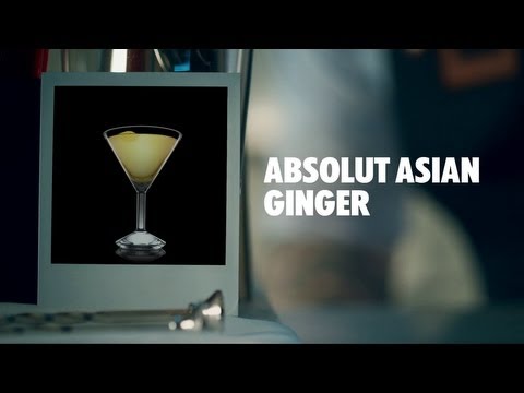ABSOLUT ASIAN GINGER DRINK RECIPE - HOW TO MIX