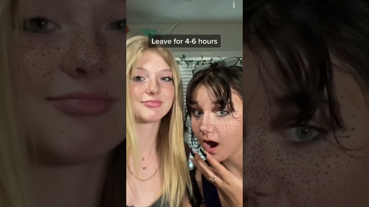 Get cute henna freckles!