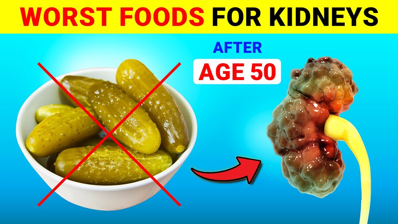 8 Worst Foods That Damage Your Kidneys After 50 | Practical Tips to Avoid Them