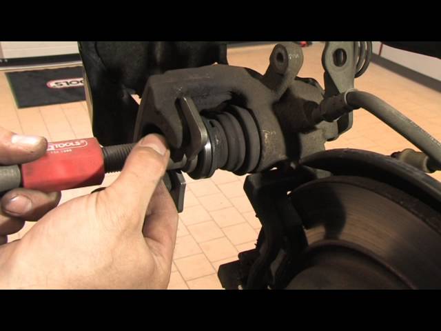 Video teaser for Anwendungsvideo Universal Druck/Dreh-Vorrichtung KS Tools 150.1965