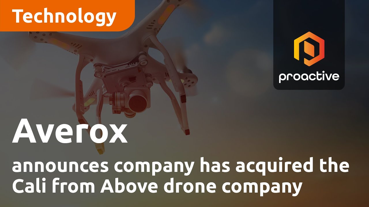 Averox announces company has acquired the Cali from Above drone company
