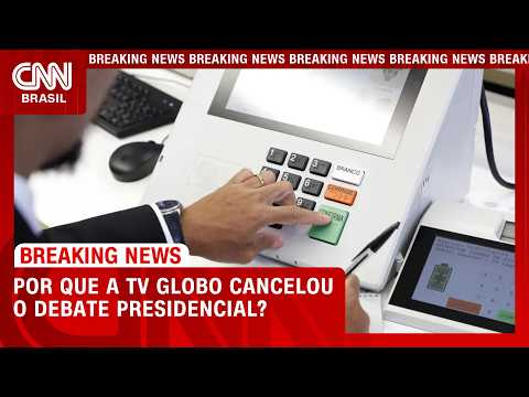 TV Globo cancela debate presidencial após receber duas intimações | CNN PRIME TIME