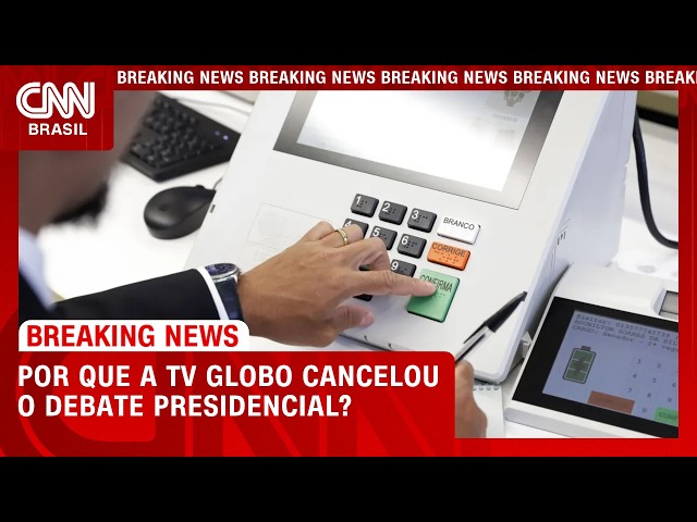TV Globo cancela debate presidencial após receber duas intimações | CNN PRIME TIME