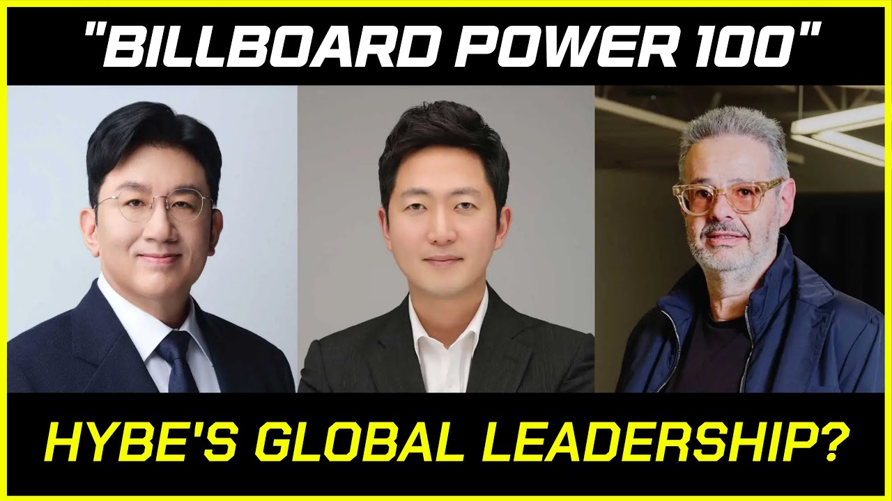 HYBE Leaders Named to Billboard Power 100