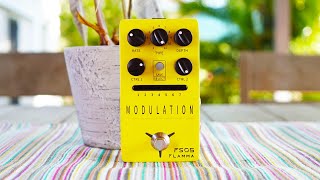 Video thumbnail for KILLER Budget Stereo Modulation - Flamma FS05 Modulation by TheSuperFunAwesomeHappyTimePedalShow