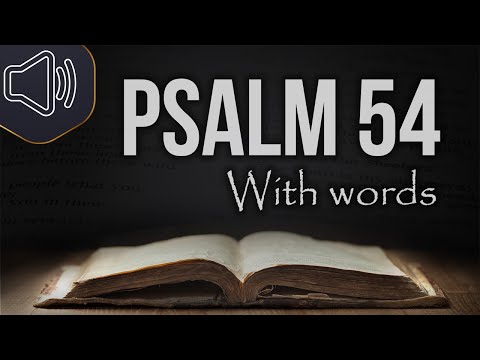 Psalm 54 KJV Audio Bible reading | Prayer for Deliverance from Adversaries