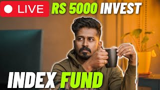 How I Invest In Index Fund? Live Rs.5000 Investing as a Beginner🥺