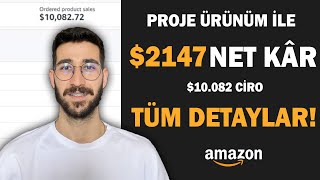 Proje Ürünümle $2147 Dolar Net Kâr - $10.000 Ciro! 400 Set Yeni Stok, 